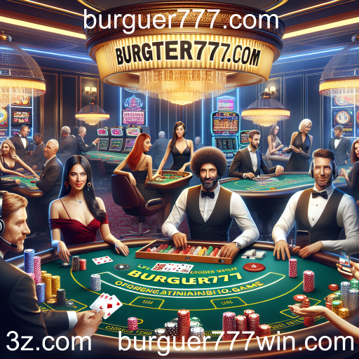 A Revolução dos Jogos ao Vivo no Burguer777.com